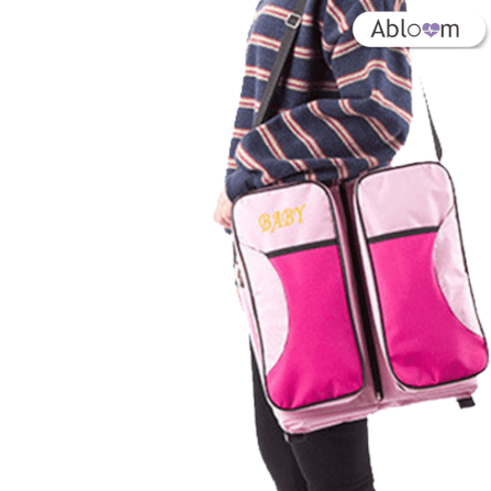  ที่นอนเด็กแบบพกพา  ABLOOM 0080030012013_Pink (3 IN 1)_7